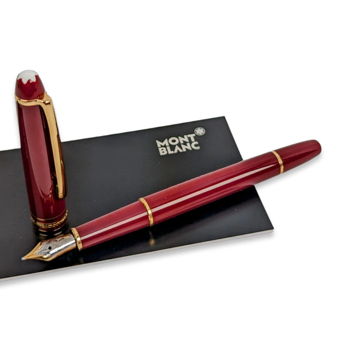 Montblanc Meisterstück 144  Classique Bordeaux Red Fountain Pen