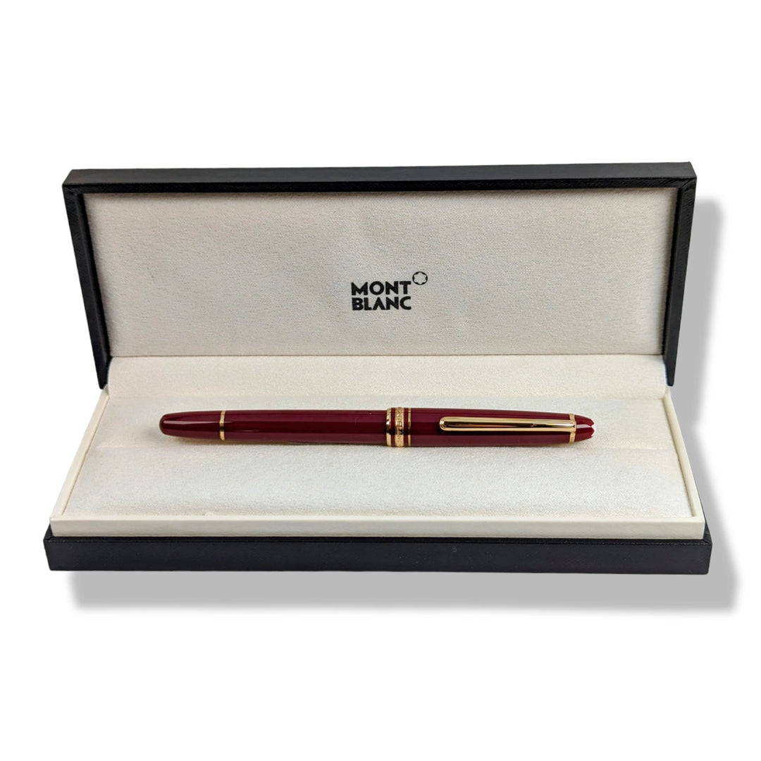 Montblanc Meisterstück 144  Classique Bordeaux Red Fountain Pen