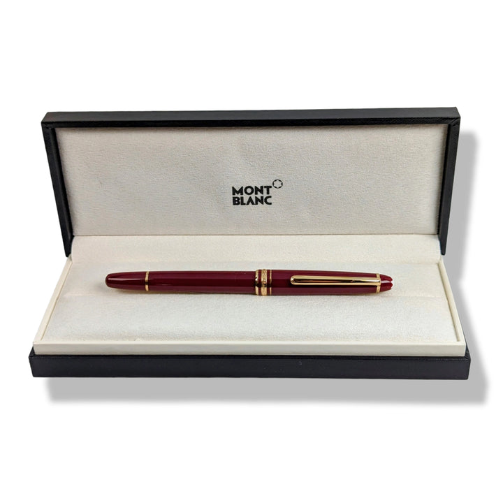 Montblanc Meisterstück 144  Classique Bordeaux Red Fountain Pen
