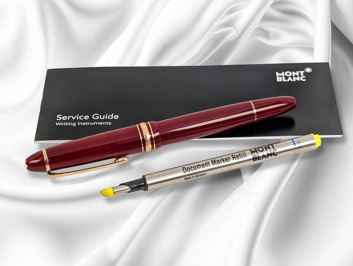 Montblanc Meisterstück 166R Legrand Bordeaux Document Marker