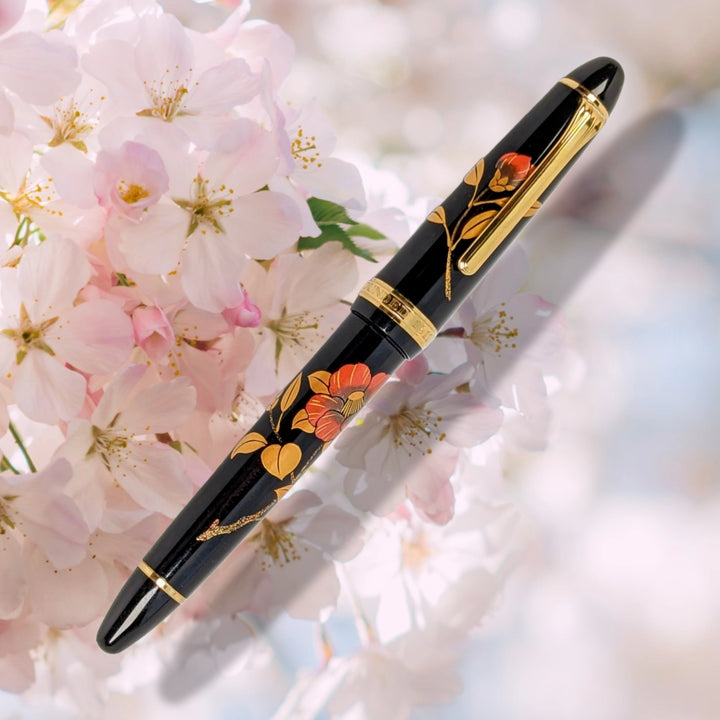 Sailor 1911 Maki-e Flower Motif Fountain Pen