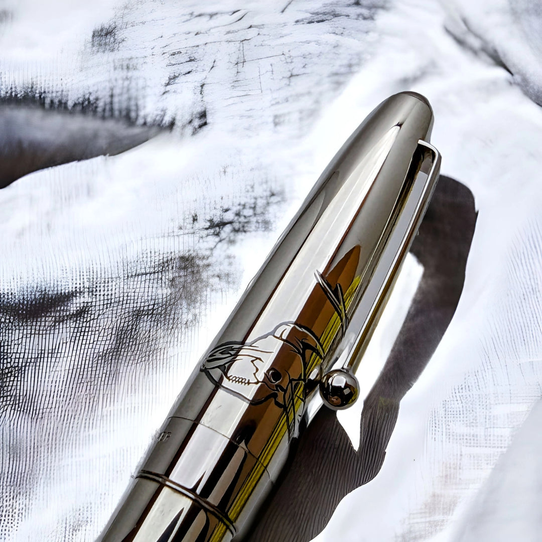 Pilot Sterling Silver Komodo Dragon Fountain Pen