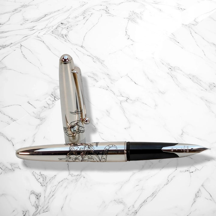 Pilot Sterling Silver Komodo Dragon Fountain Pen