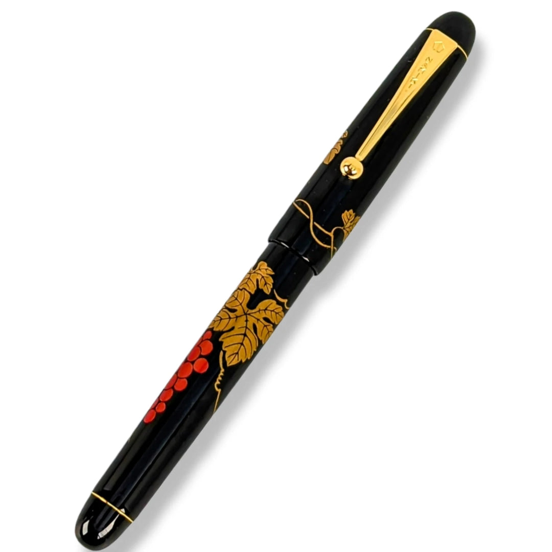 Namiki Nippon Art Red Grapes & Vine Fountain Pen