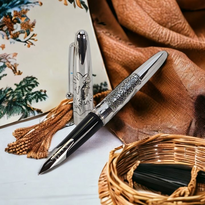 Pilot Sterling Silver Jaguar LE Fountain Pen