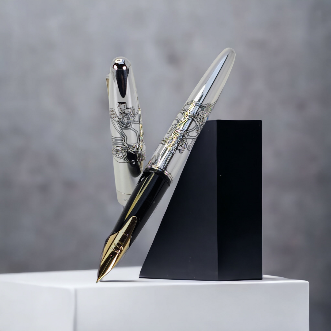 Namiki Sterling Silver Samurai Fountain Pen