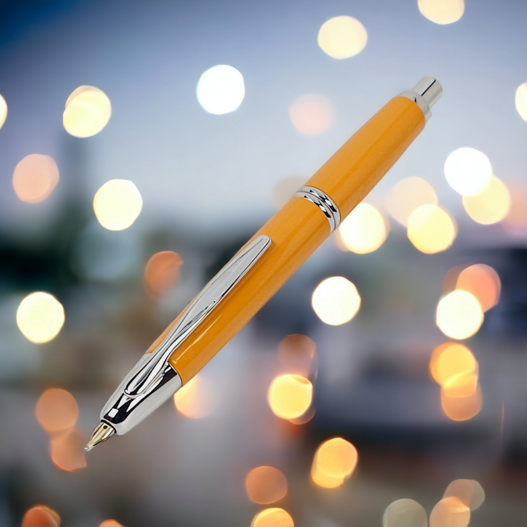 Pilot Vanishing Point Deep Yellow - Fountain Pen