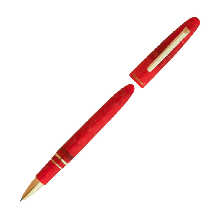 Esterbrook Estie Rollerball - Maraschino Gold Trim