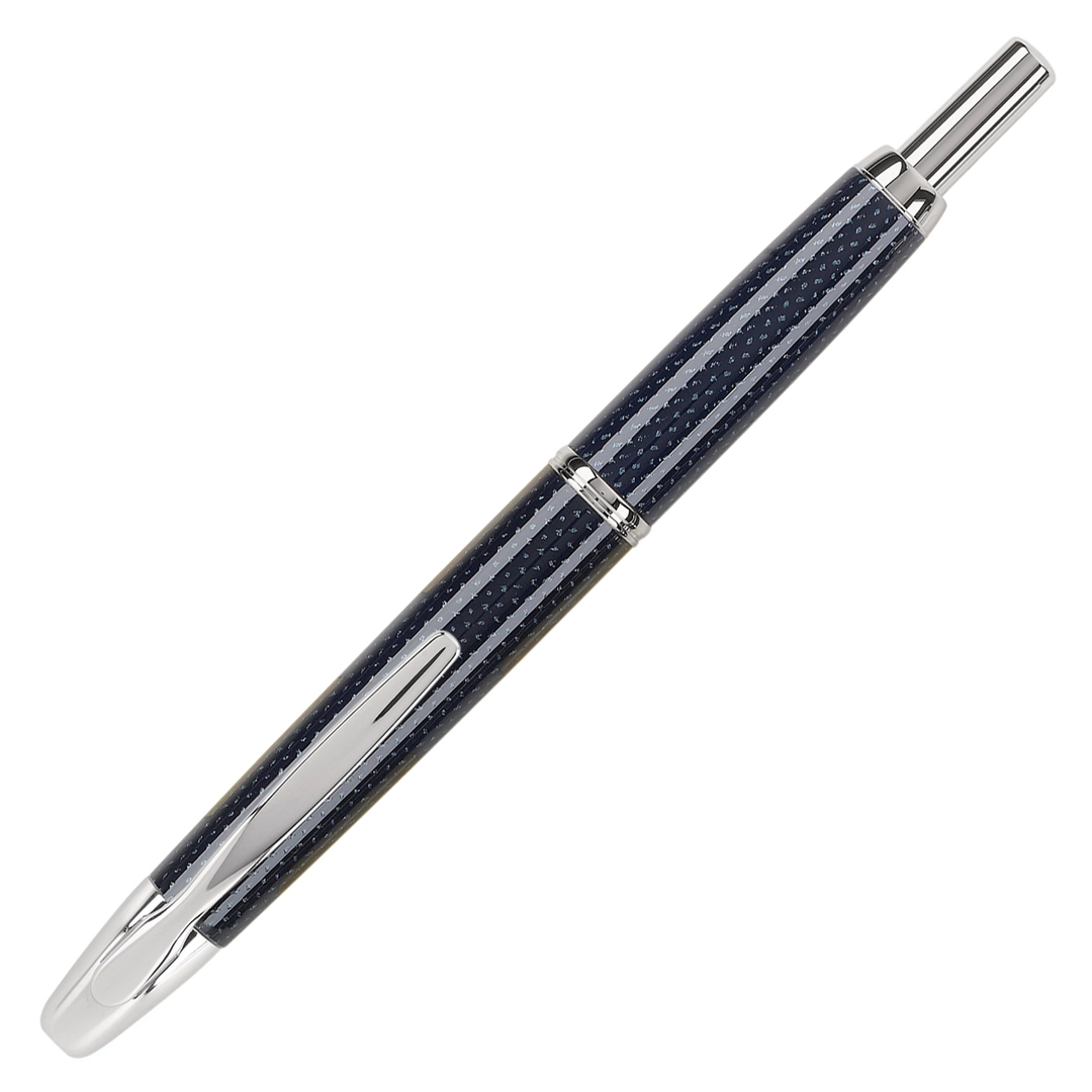 Pilot Vanishing Point Blue Carbonesque Fountain Pen