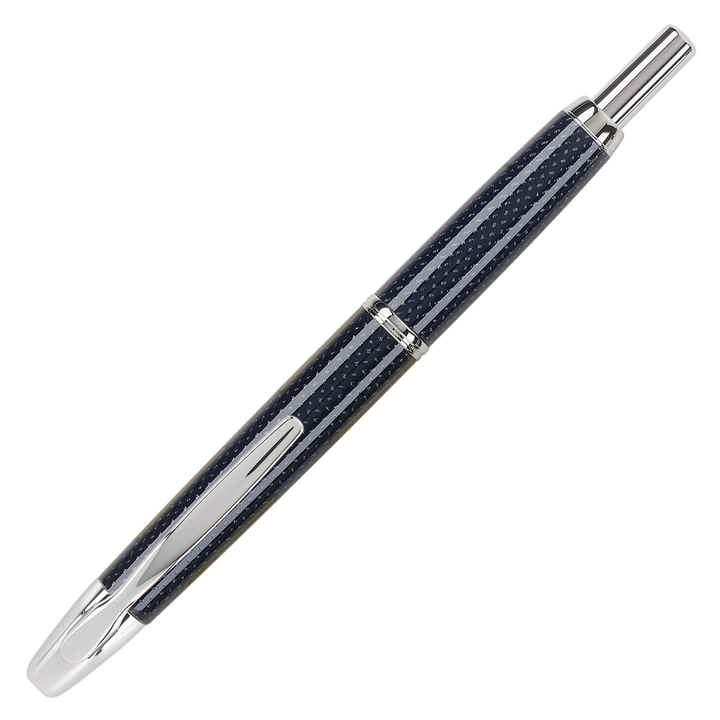 Pilot Vanishing Point Blue Carbonesque Fountain Pen