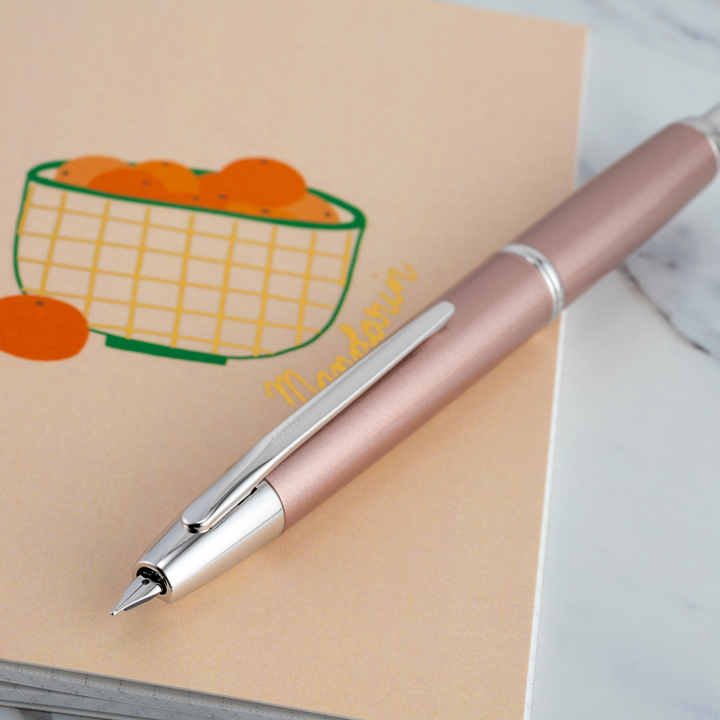 Pilot Vanishing Point Decimo Champagne Fountain Pen