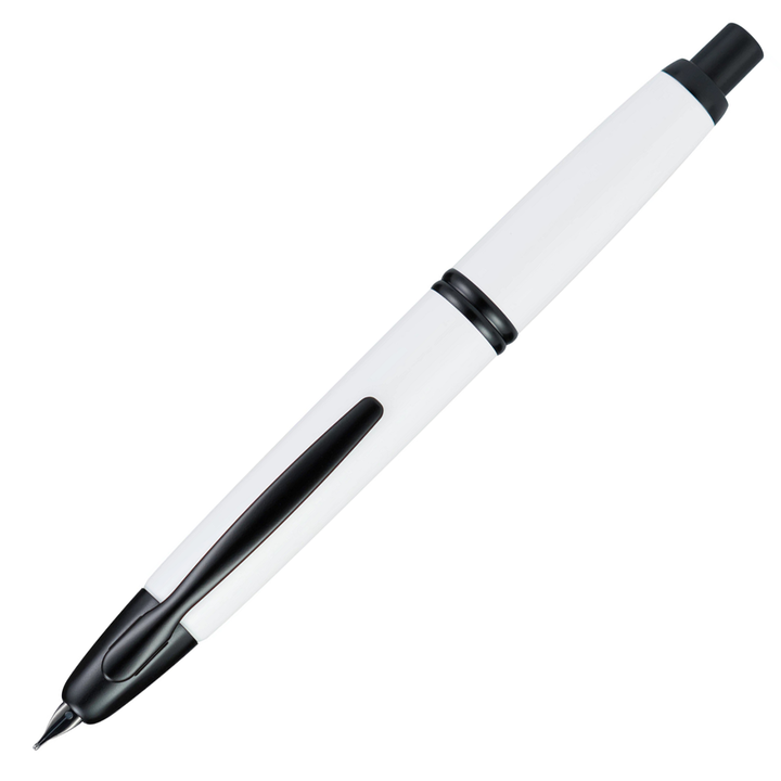 Pilot Vanishing Point White / Black Matte Fountain Pen