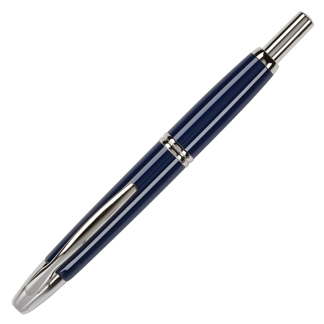 Pilot Vanishing Point Blue / Rhodium Fountain Pen