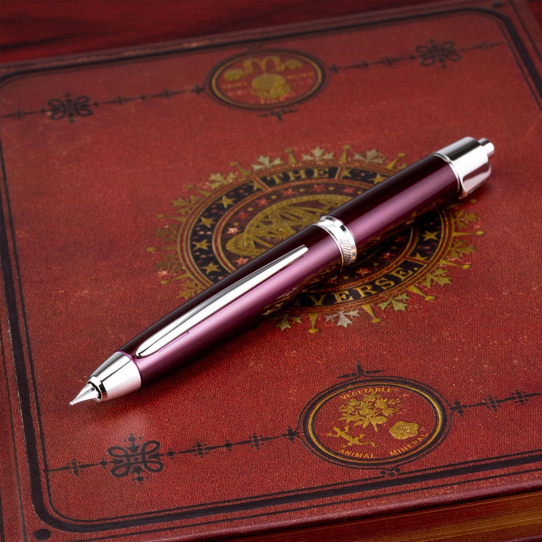 Pilot Vanishing Point LS Fountain Pen - Burgundy