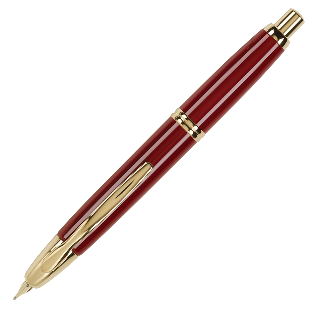 Pilot Vanishing Point Red / Gold Fountain Pen