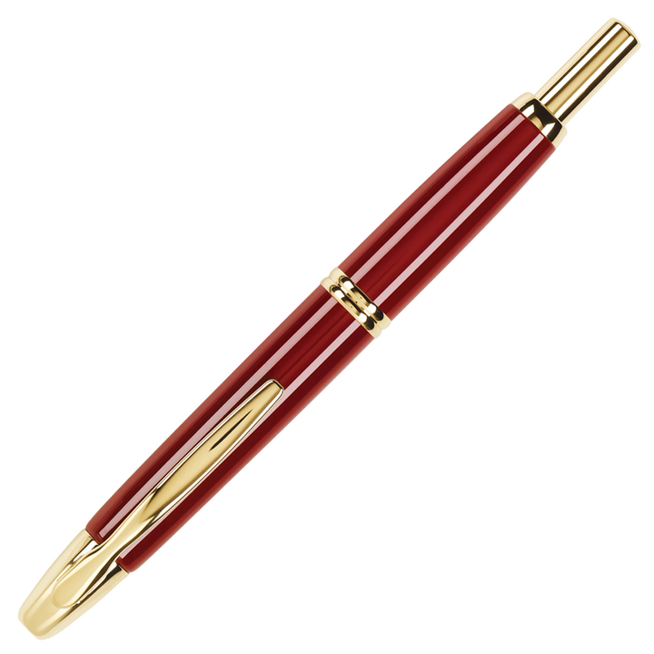 Pilot Vanishing Point Red / Gold Fountain Pen