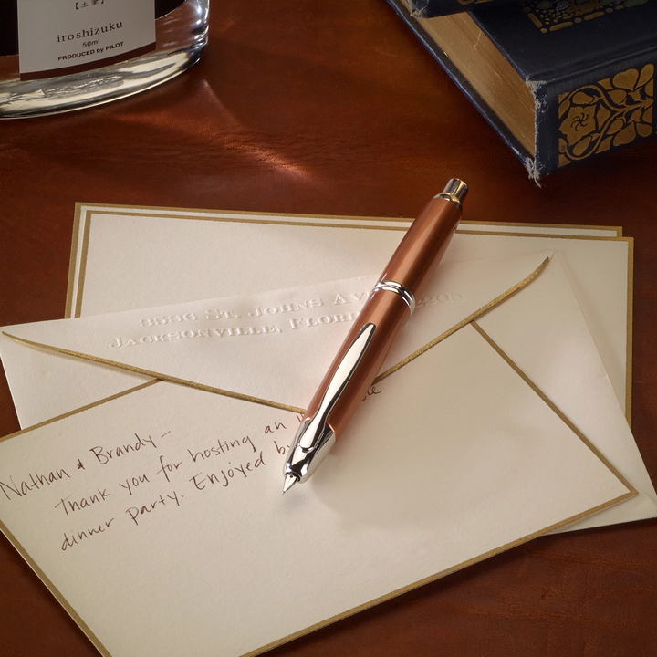Pilot Vanishing Point 2014 Limited Edition Copper Fountain Pen