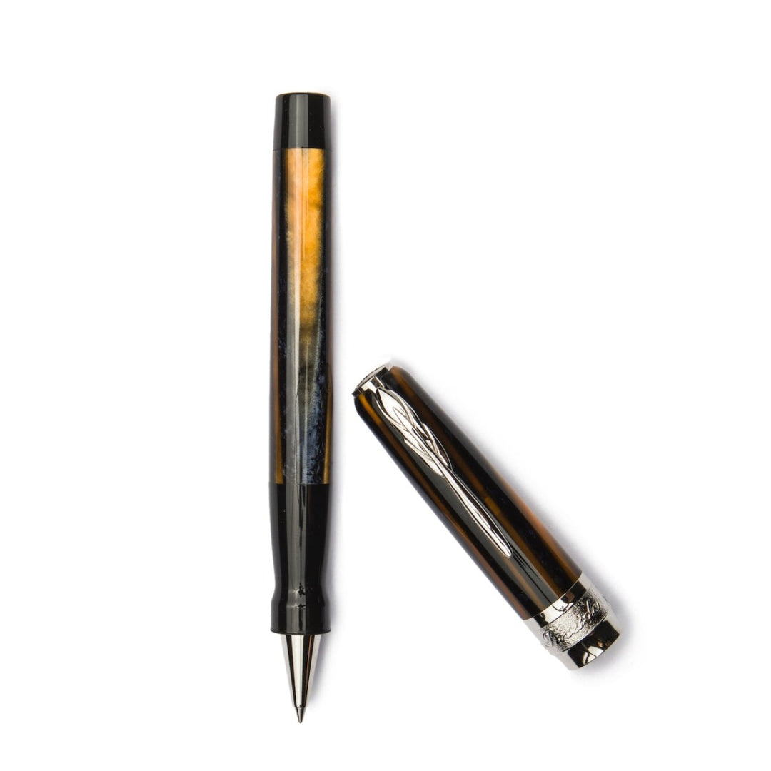 Pineider Arco Blue Bee Limited Edition Rollerball Pen