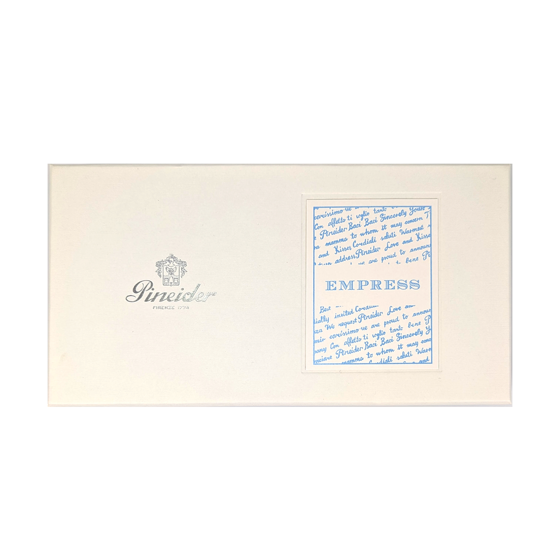 Pineider Empress - 8.5" x 3.75" Notecard & Envelope Box (12ct)