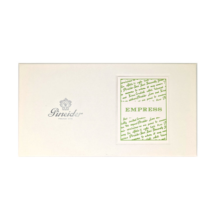 Pineider Empress - 8.5" x 3.75" Notecard & Envelope Box (12ct)