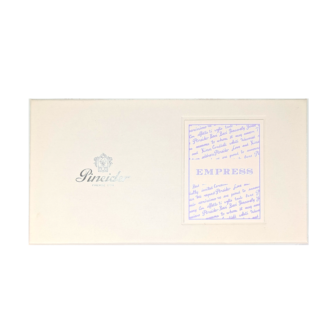 Pineider Empress - 8.5" x 3.75" Notecard & Envelope Box (12ct)
