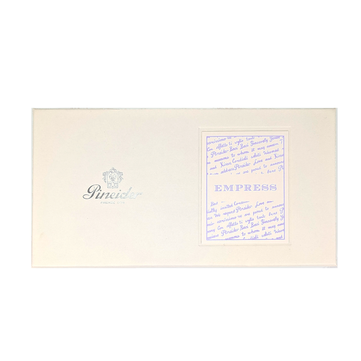 Pineider Empress - 8.5" x 3.75" Notecard & Envelope Box (12ct)