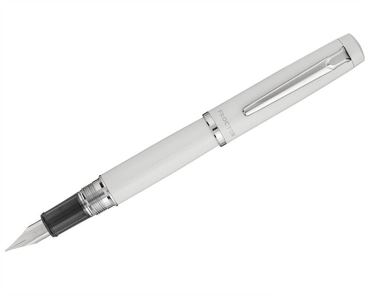 Platinum Procyon Fountain Pen - Porcelain White