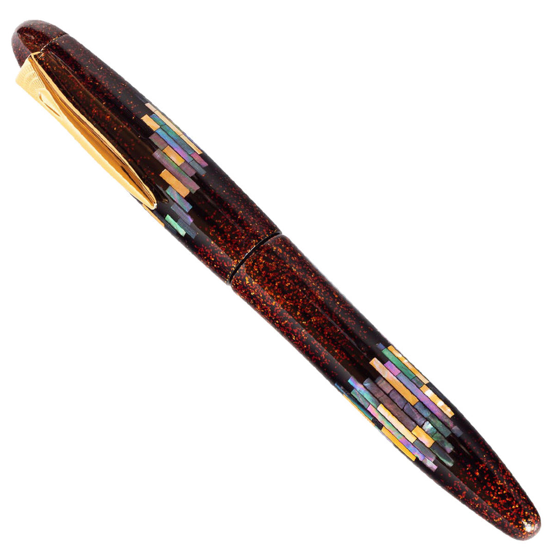 Platinum Izumo Aurora Raden Maki-e Fountain Pen