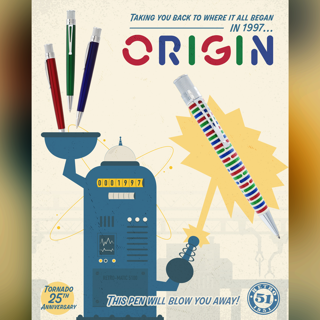 Retro 51 Tornado 25th Anniversary "Origin" Rollerball