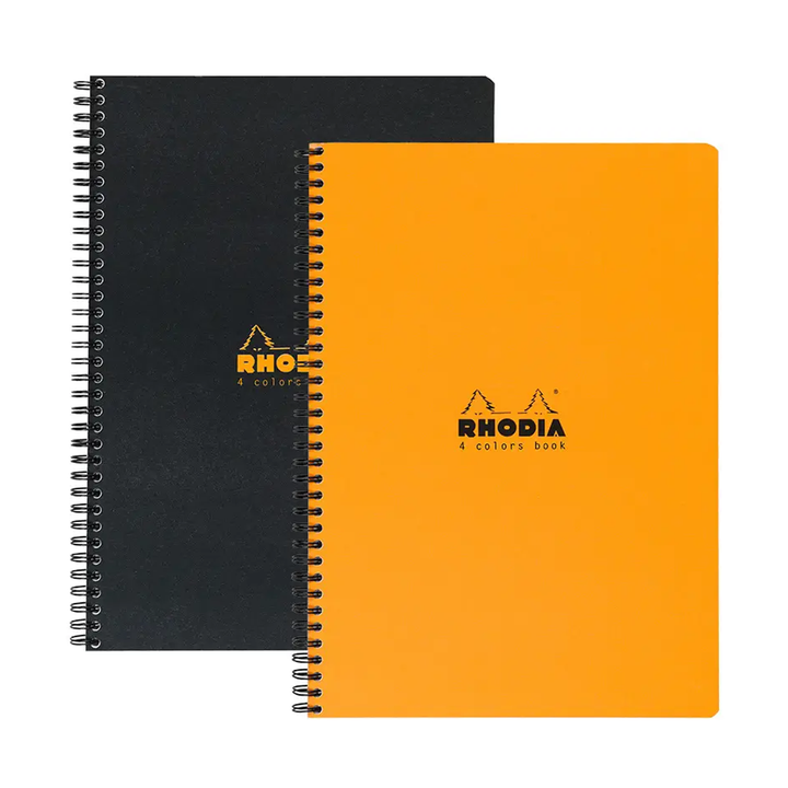 Rhodia Spiral 4 Color Book (9 x 11.75)