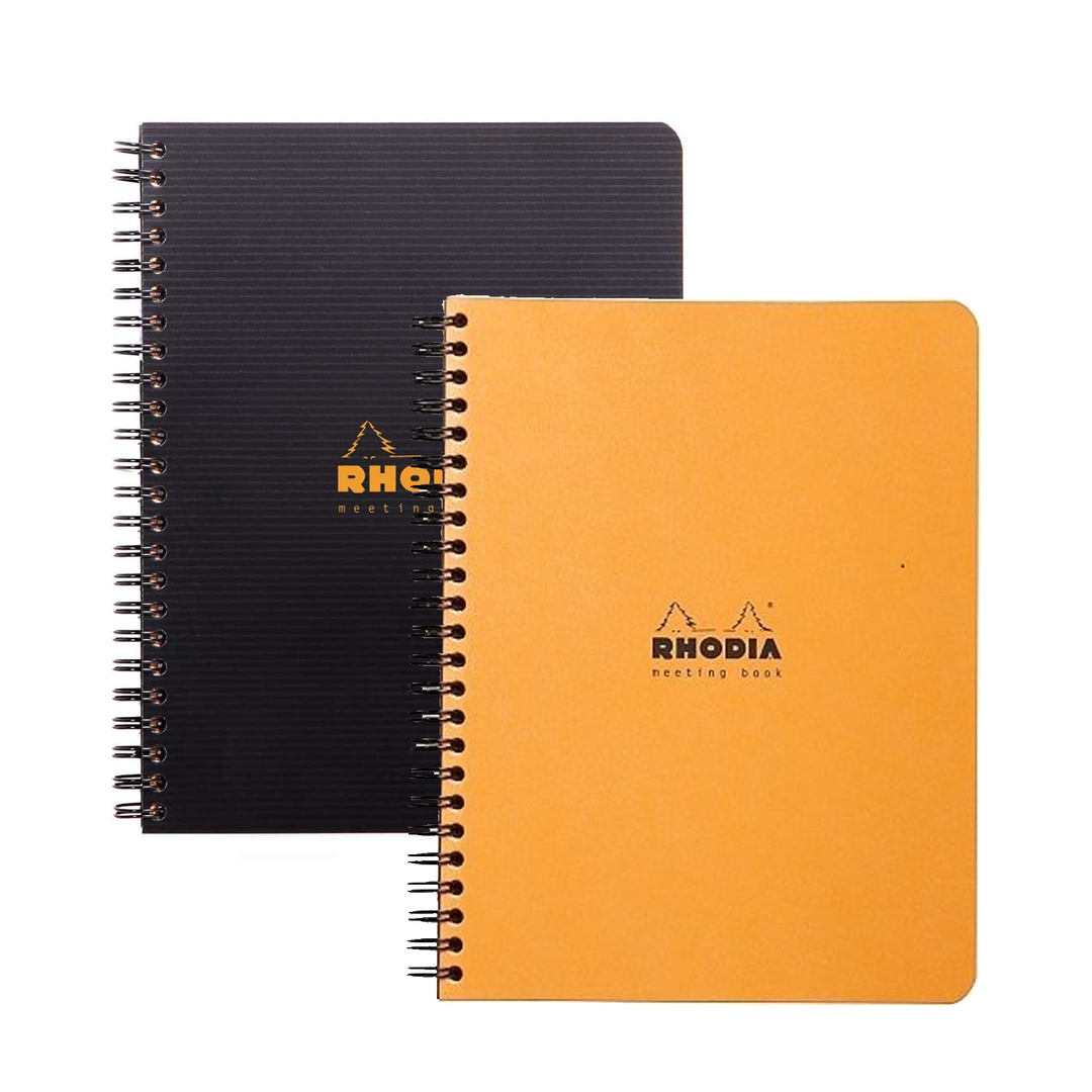 Rhodia Spiral Meeting Book- A4