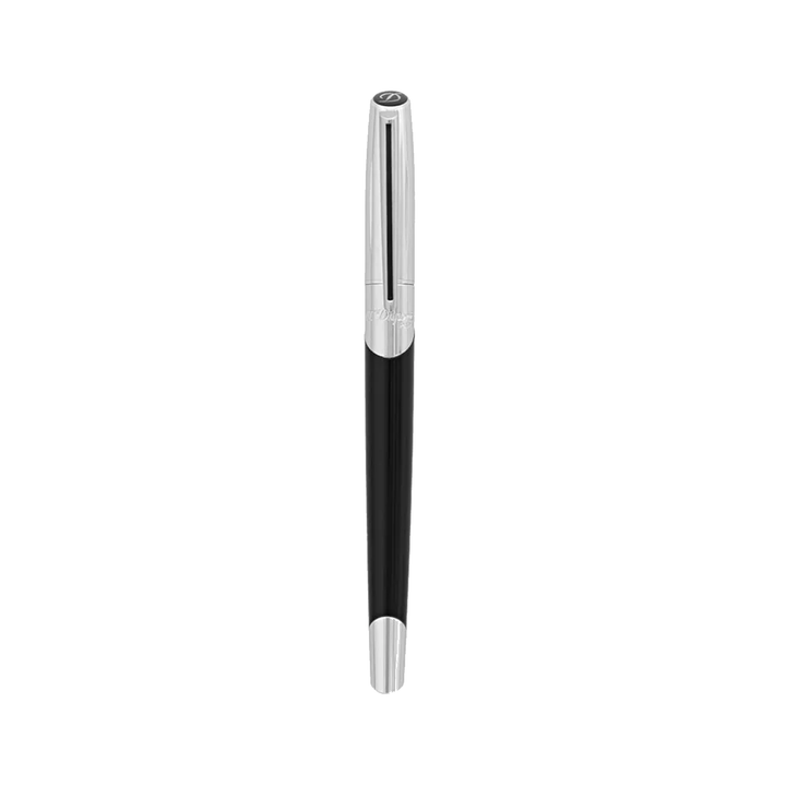 S.T. Dupont Défi Millenium Fountain Pen - Silver & Black