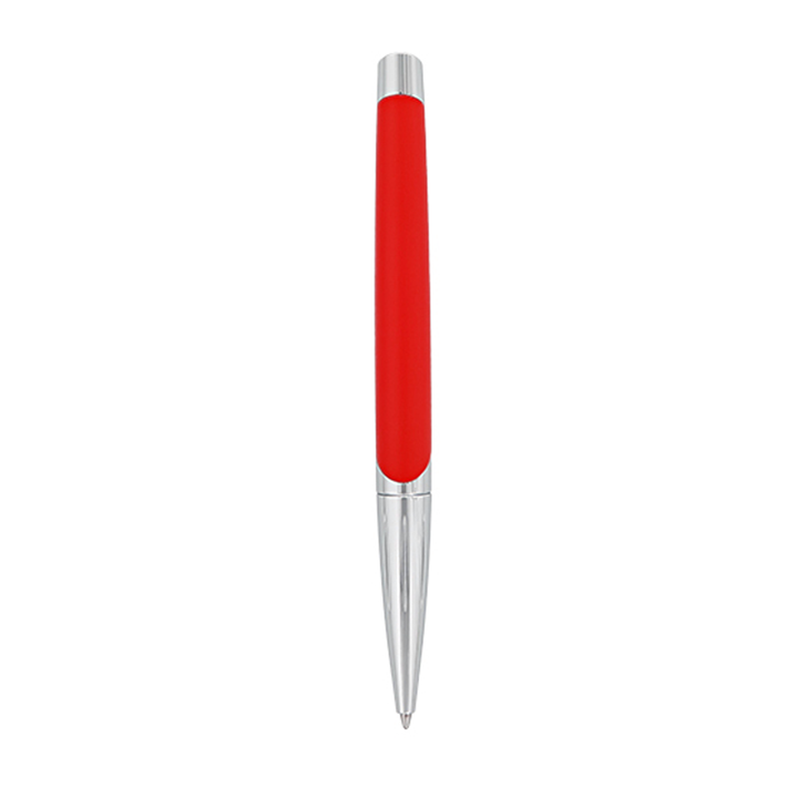 S.T. Dupont Défi Millenium Ballpoint Pen - Silver & Red