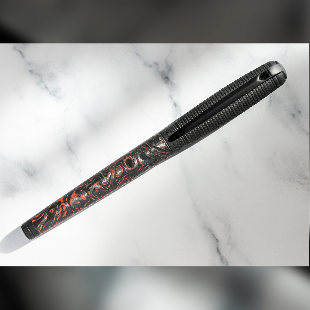 S.T. Dupont Line D Large Carbon - Rollerball