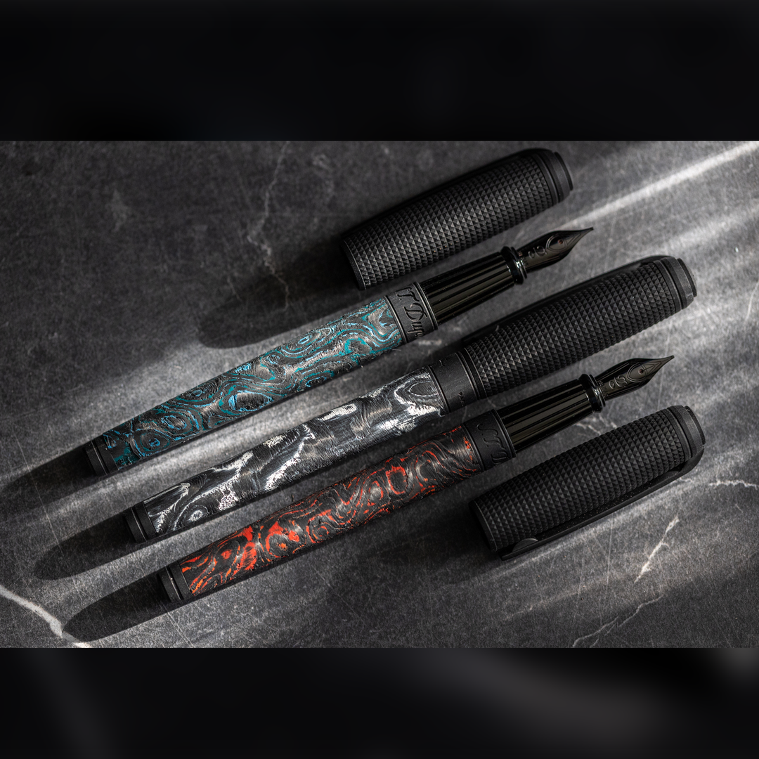 S.T. Dupont Line D Large Carbon - Fountain Pen