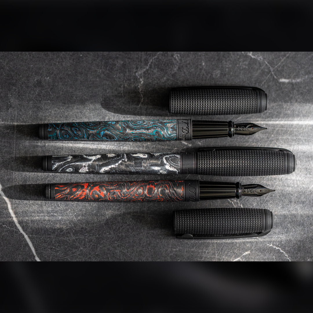 S.T. Dupont Line D Large Carbon - Fountain Pen