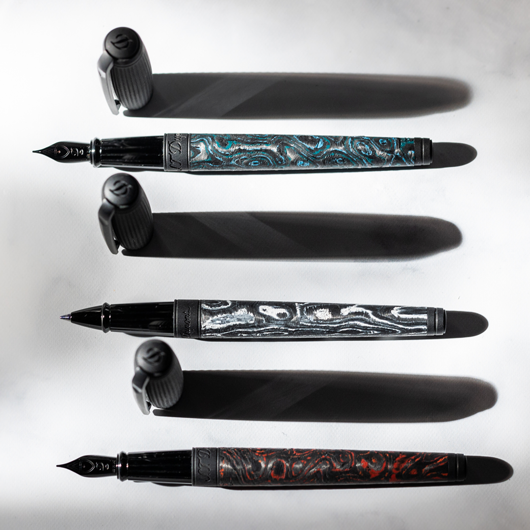 S.T. Dupont Line D Large Carbon - Fountain Pen