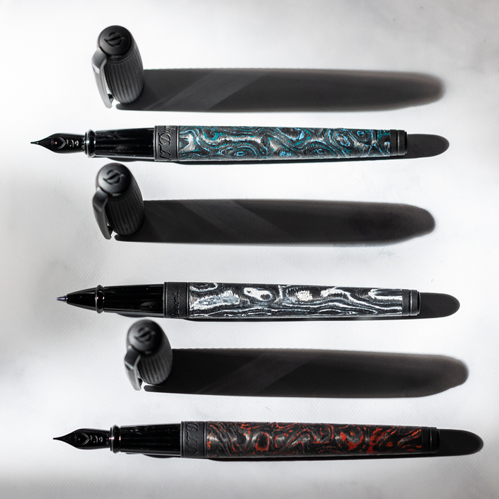 S.T. Dupont Line D Large Carbon - Fountain Pen