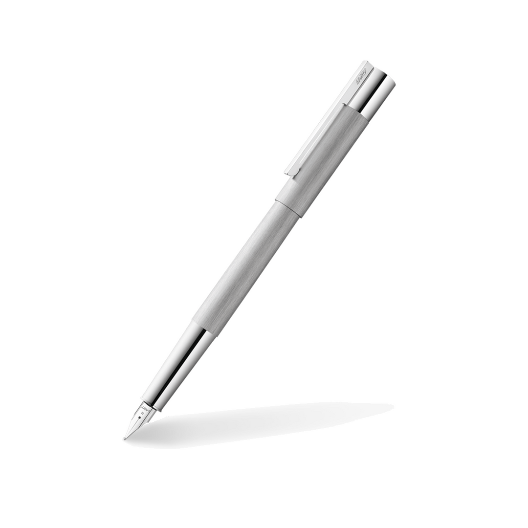 Lamy Scala Fountain Pen - Brushed Stainless Steel