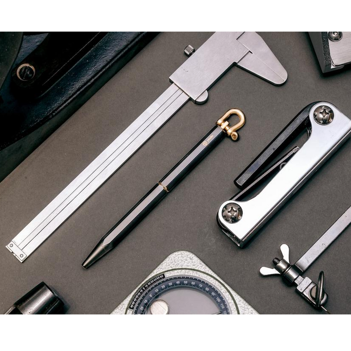 yStudio Brassing Portable Ballpoint Pen