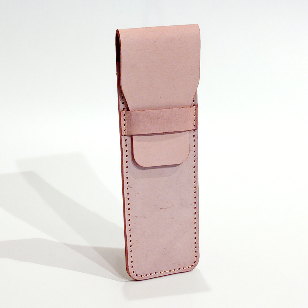 Leather Pen Sleeve w/ Flap