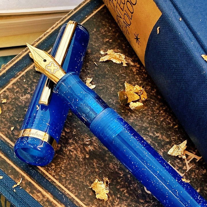 Esterbrook JR Pocket Fountain Pen - Fantasia Blue Sparkle