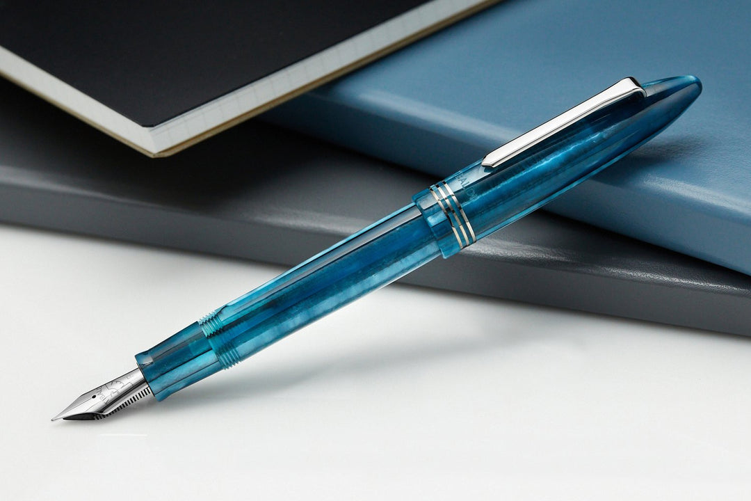 Tibaldi Bononia Fountain Pen - Bora Bora Blue