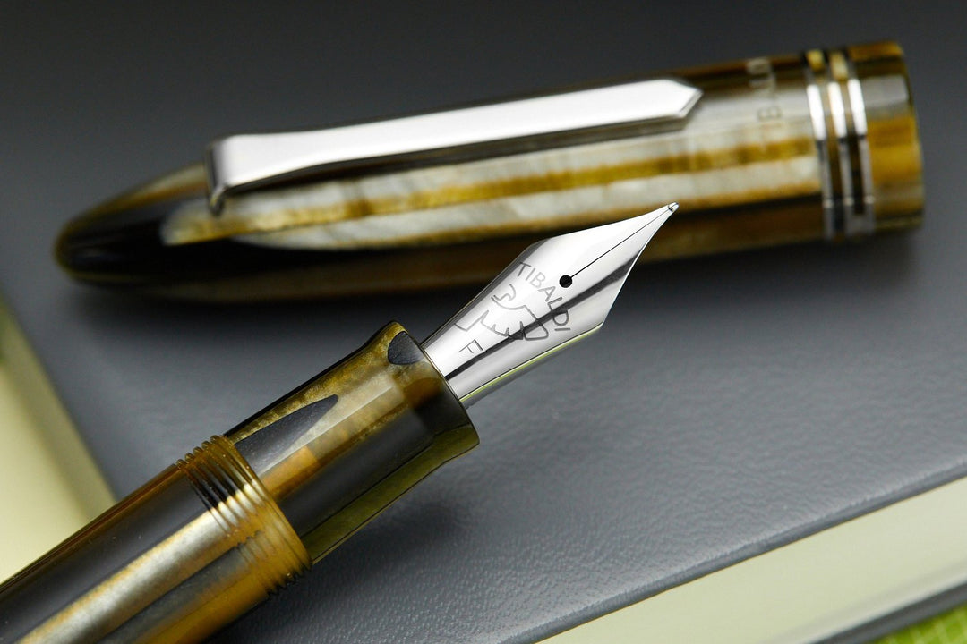 Tibaldi Bononia Fountain Pen - Martini Olive