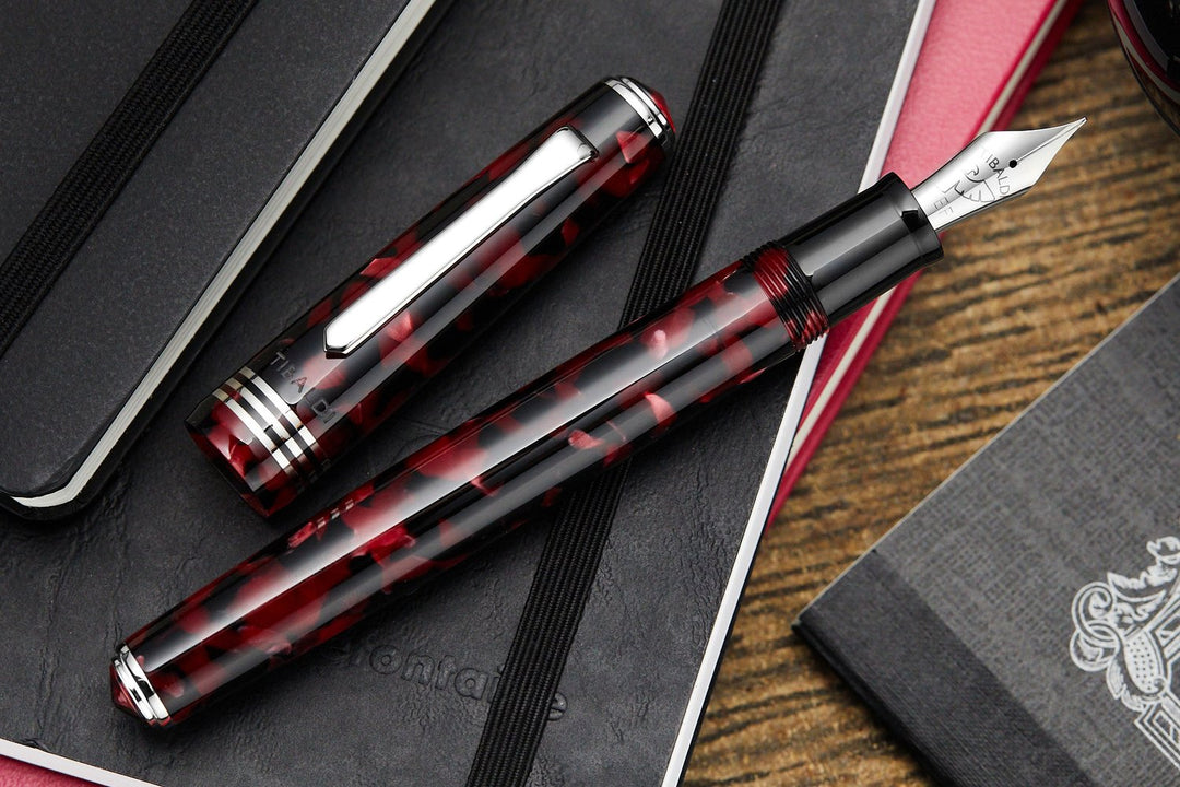 Tibaldi N60 Fountain Pen - Ruby Red