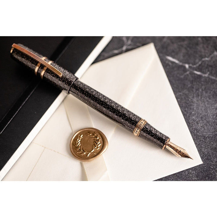 Visconti Homo Sapiens Ember Fountain Pen