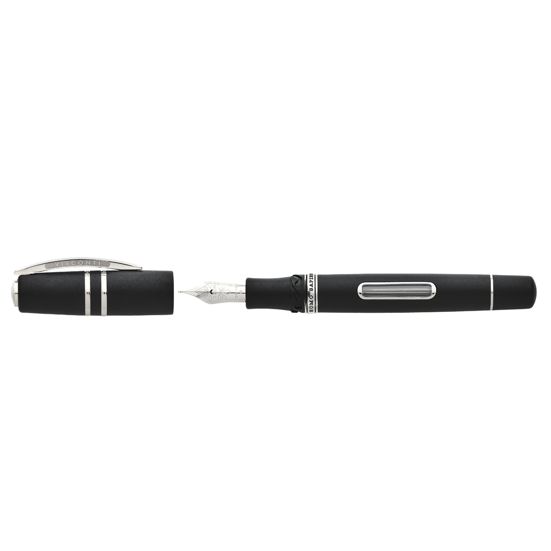 Visconti Homo Sapiens Steel Age Skylight - Fountain Pen