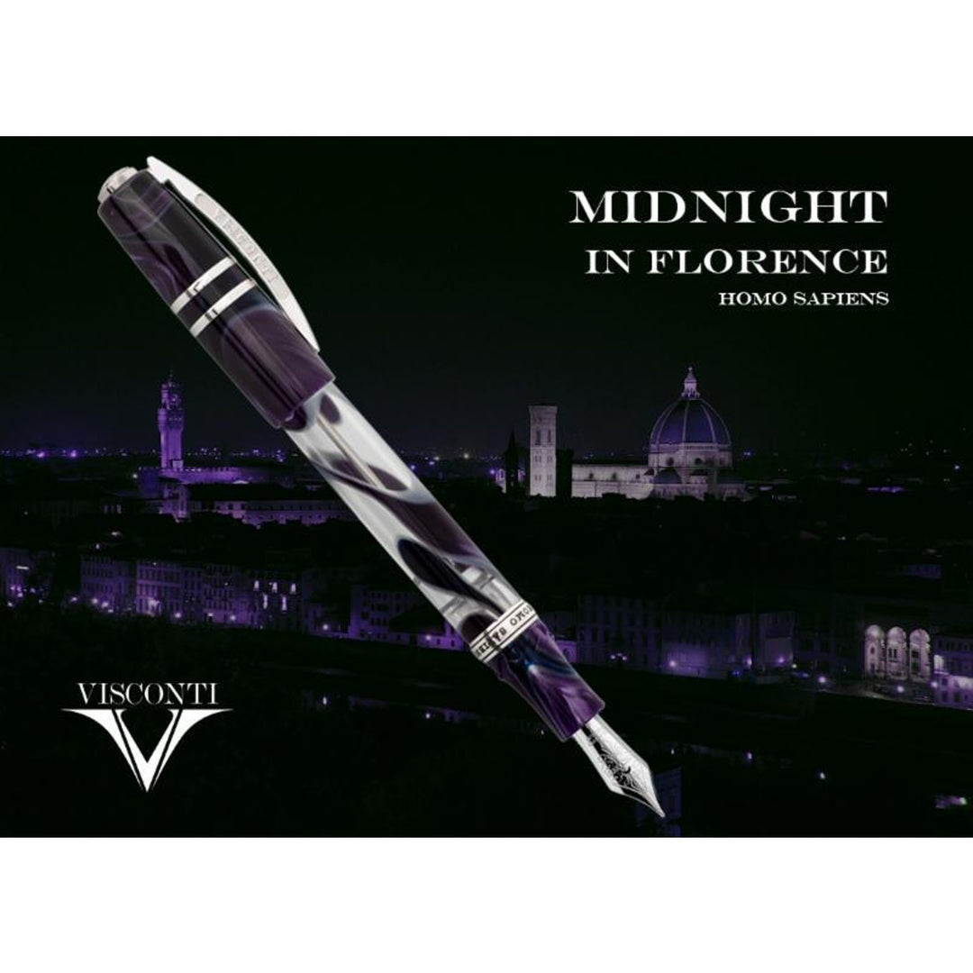 Visconti Homo Sapiens Midnight in Florence Fountain Pen