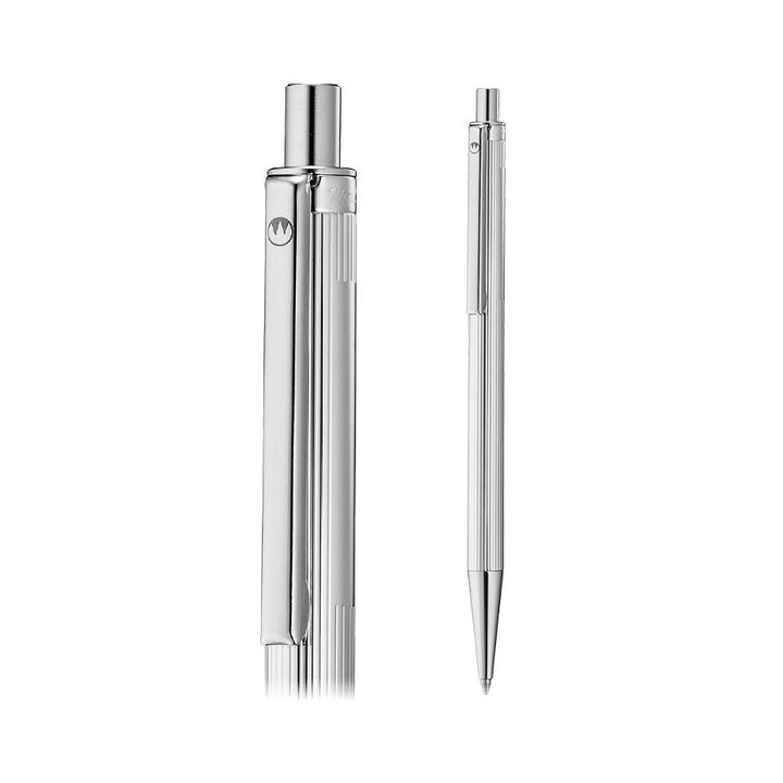Waldmann Eco Ballpoint Pen - Silver Lines