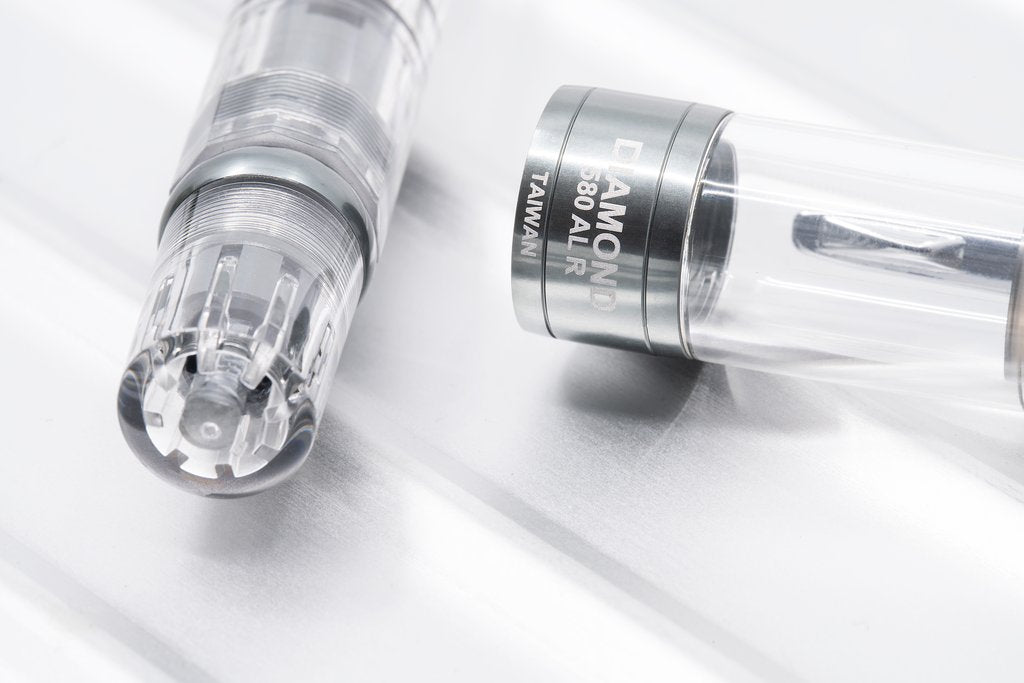 TWSBI Diamond 580AL Fountain Pen - Nickel Gray